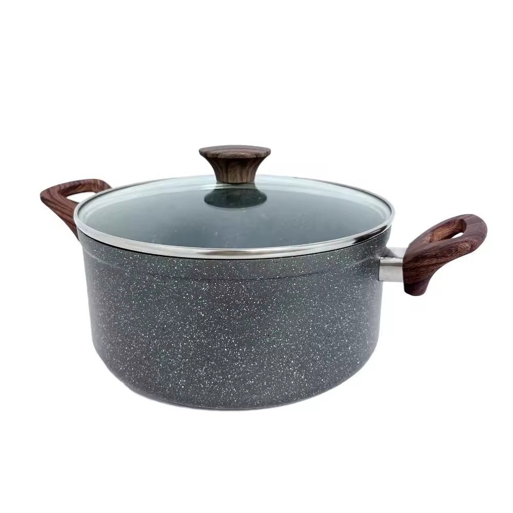 Set di accessori da cucina antiaderenti in alluminio forgiato a buon prezzo Set di pentole Set di pentole